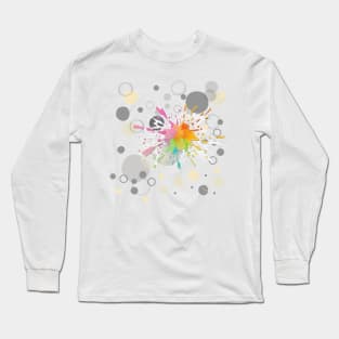 Color explotion Long Sleeve T-Shirt